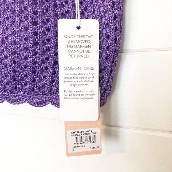 Alice McCall Flicker Crochet Top - Picture 6 of 7